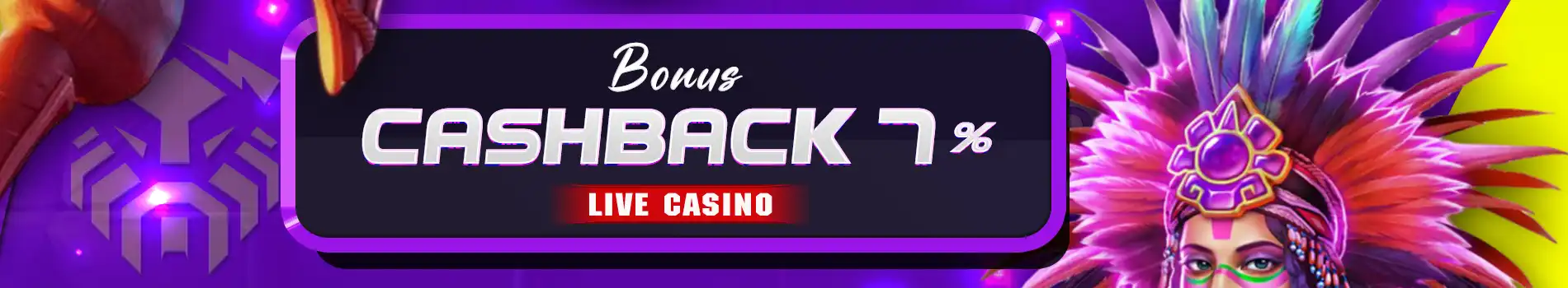 Bonus Cashback Live Casino